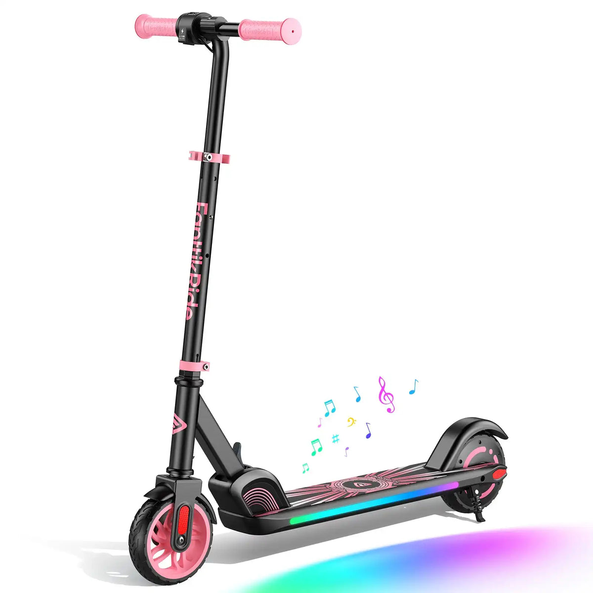 FanttikRide C9 Apex Electric Scooter for Kids Pink