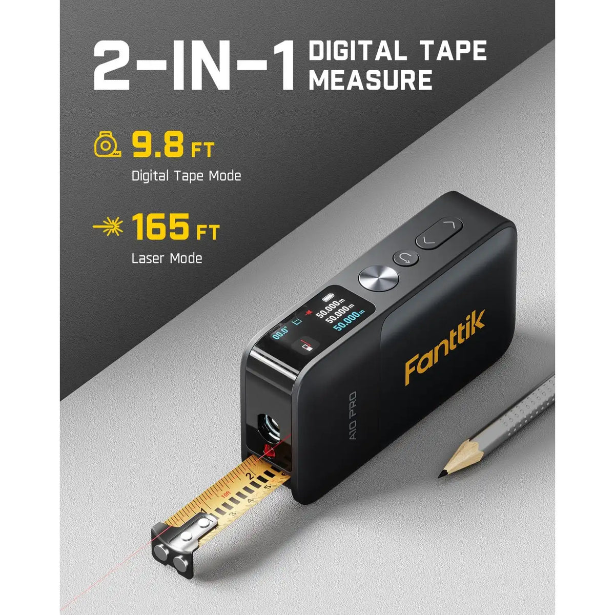 Fanttik A10 Pro 2-in-1 Laser Distance Meter