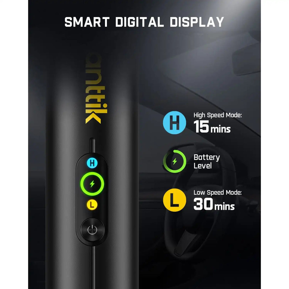 Fanttik Slim V10 APEX Cordless Car Vacuum